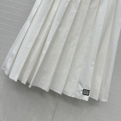 Miu 25fw pleated skirts