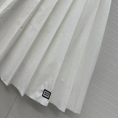 Miu 25fw pleated skirts