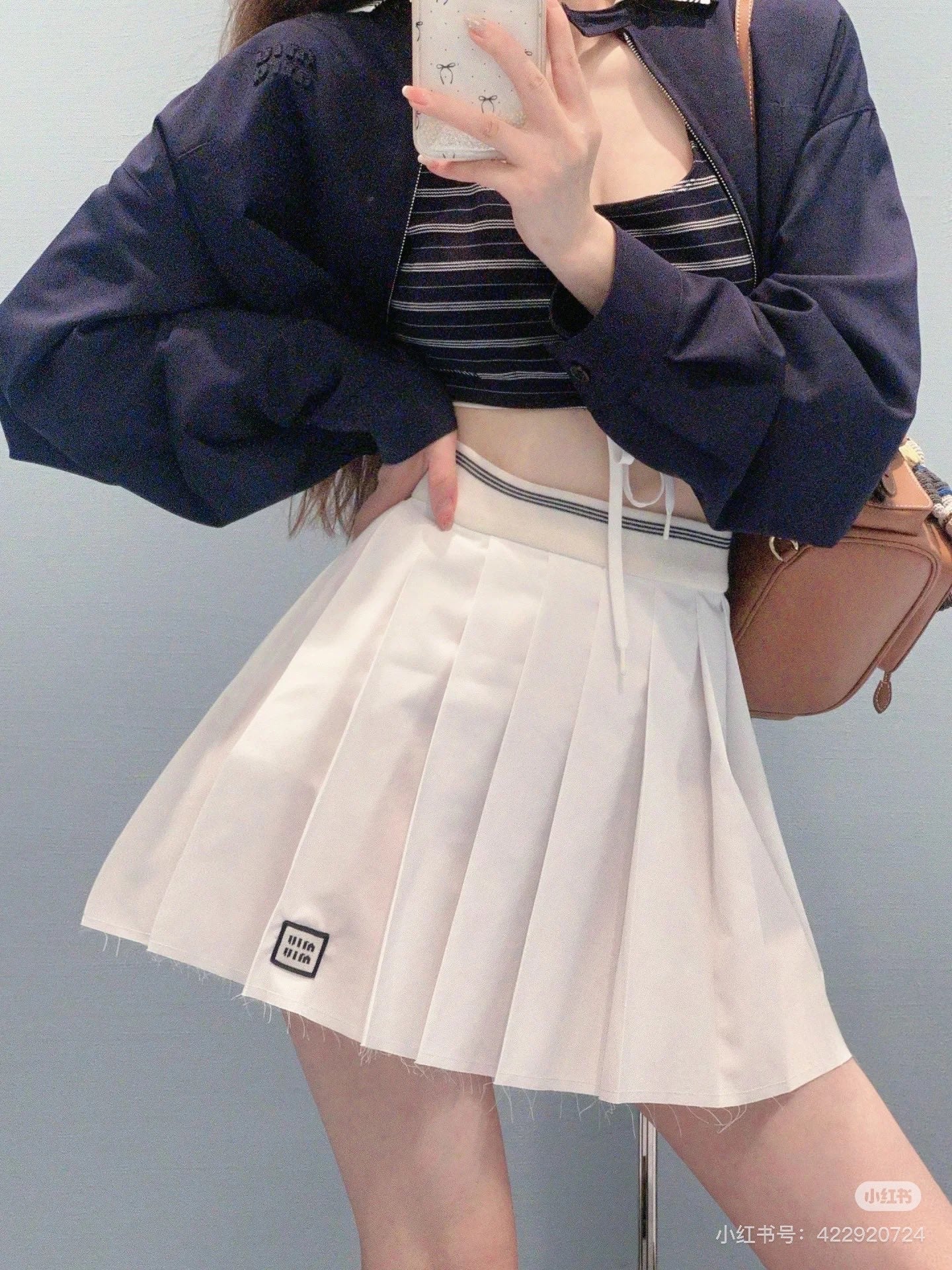 Miu 25fw pleated skiets