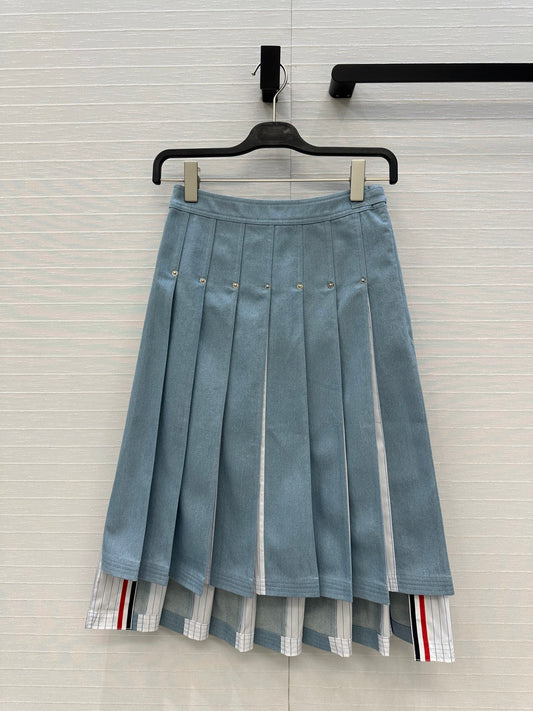 Tho 25fw pleated skirts
