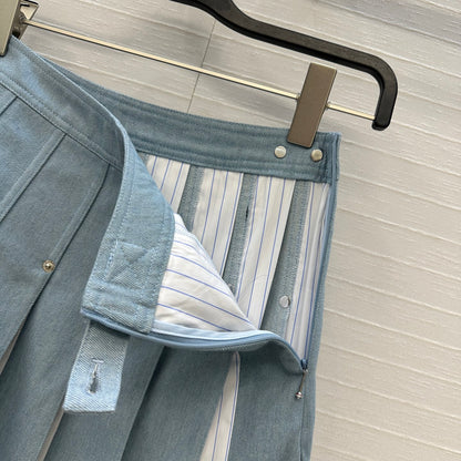 Tho 25fw pleated skirts