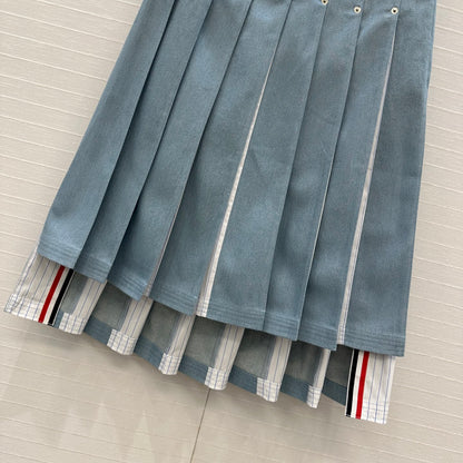 Tho 25fw pleated skirts