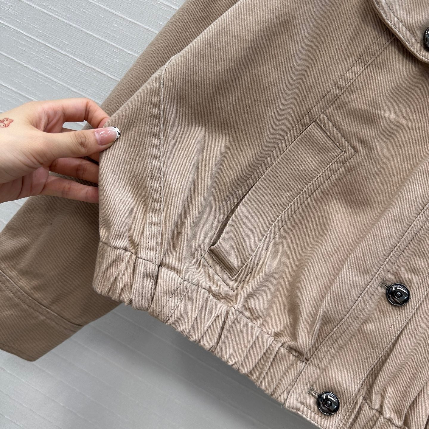 Brune 25fw denim jacket