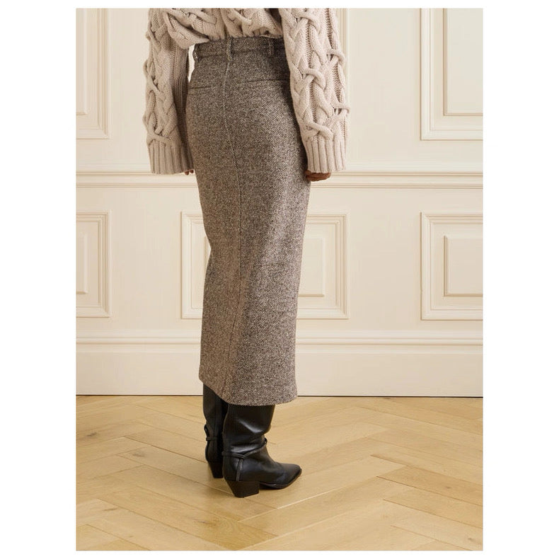 Brune 25fw split skirts