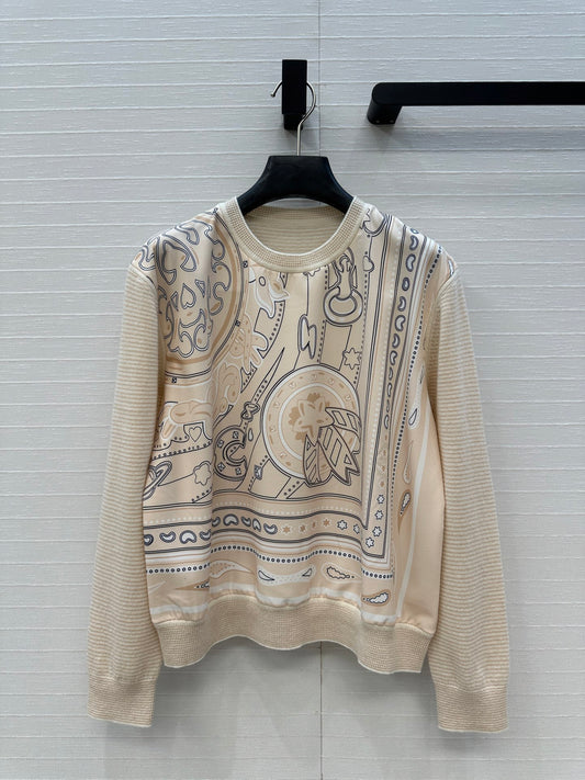 Hom 25fw knitted shirt