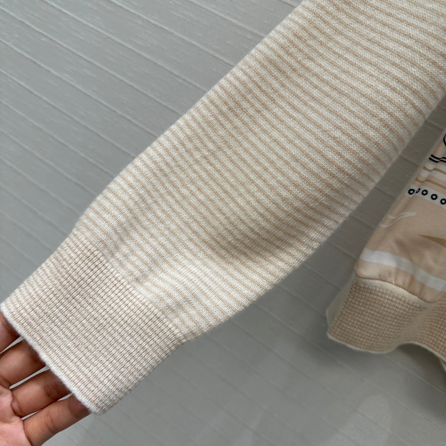 Hom 25fw knitted shirt