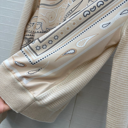 Hom 25fw knitted shirt
