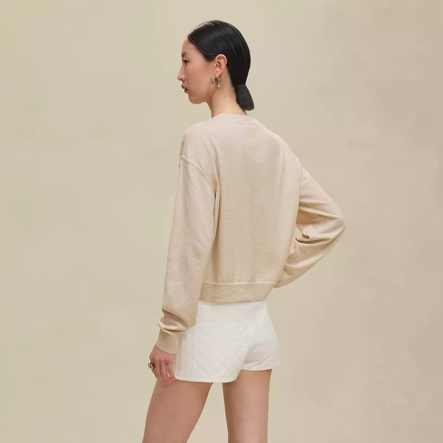 Hom 25fw knitted shirt