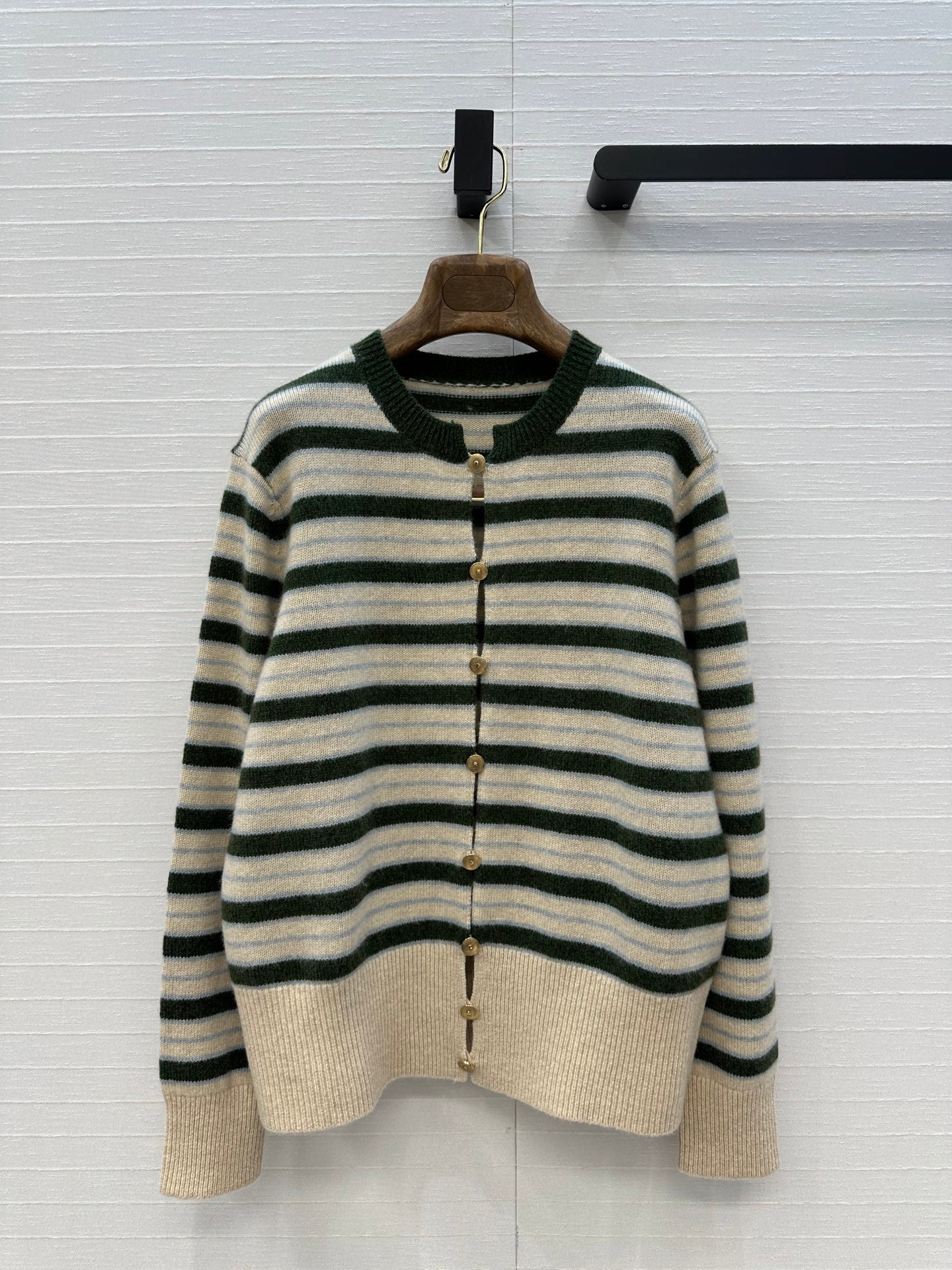 Loro 25fw knitted shirt