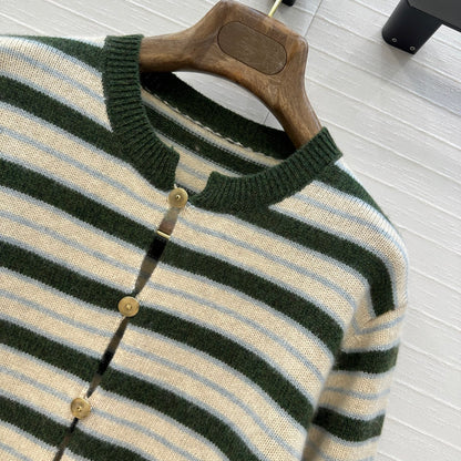 Loro 25fw knitted shirt