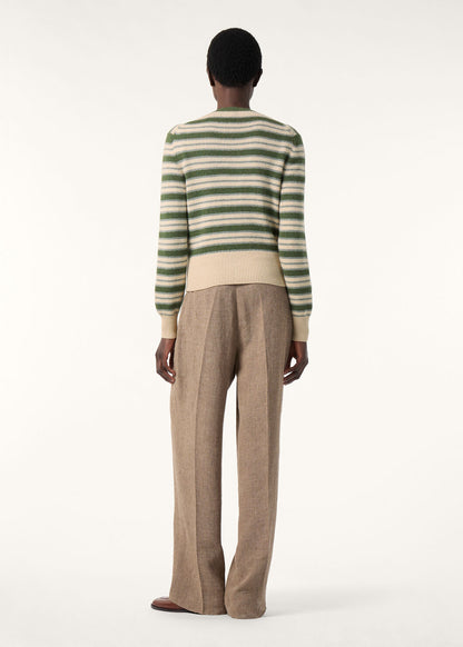 Loro 25fw knitted shirt