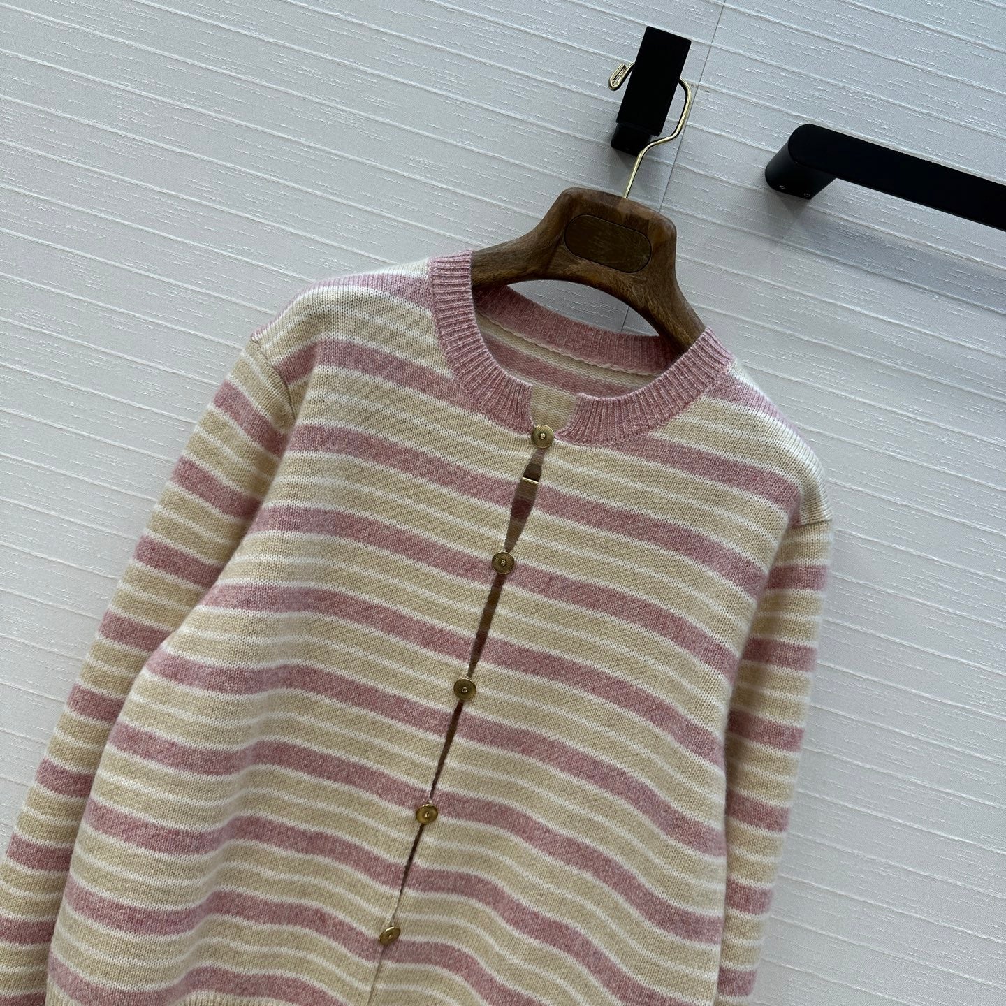 Loro 25fw knitted shirt