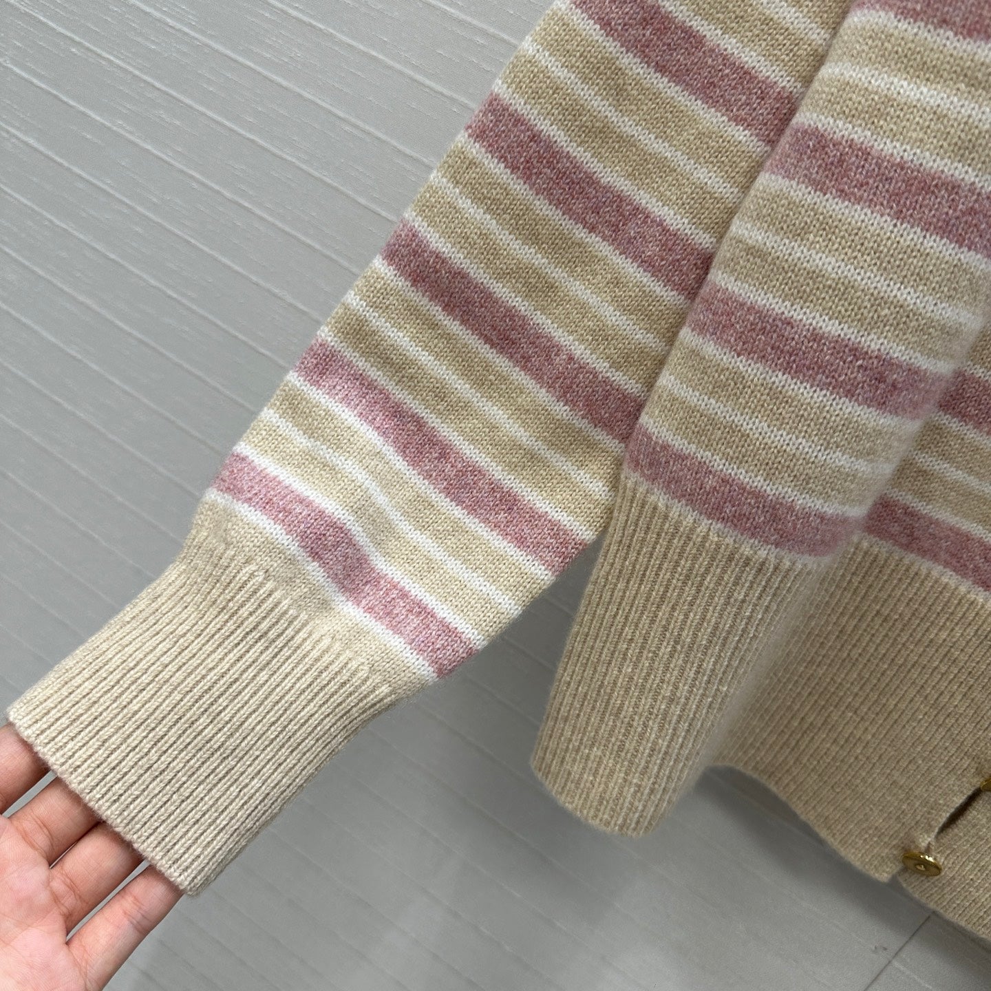 Loro 25fw knitted shirt