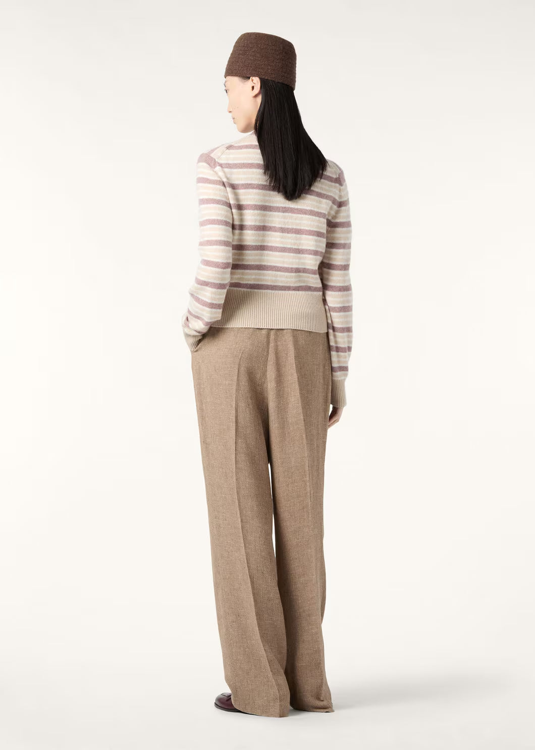 Loro 25fw knitted shirt