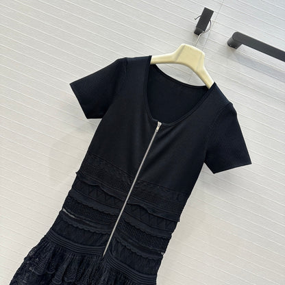 Alai 25fw ruffled dress
