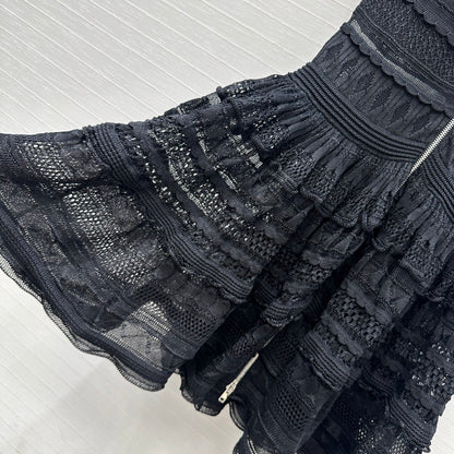 Alai 25fw ruffled dress