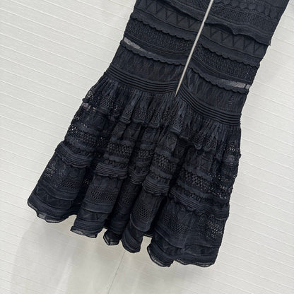 Alai 25fw ruffled dress
