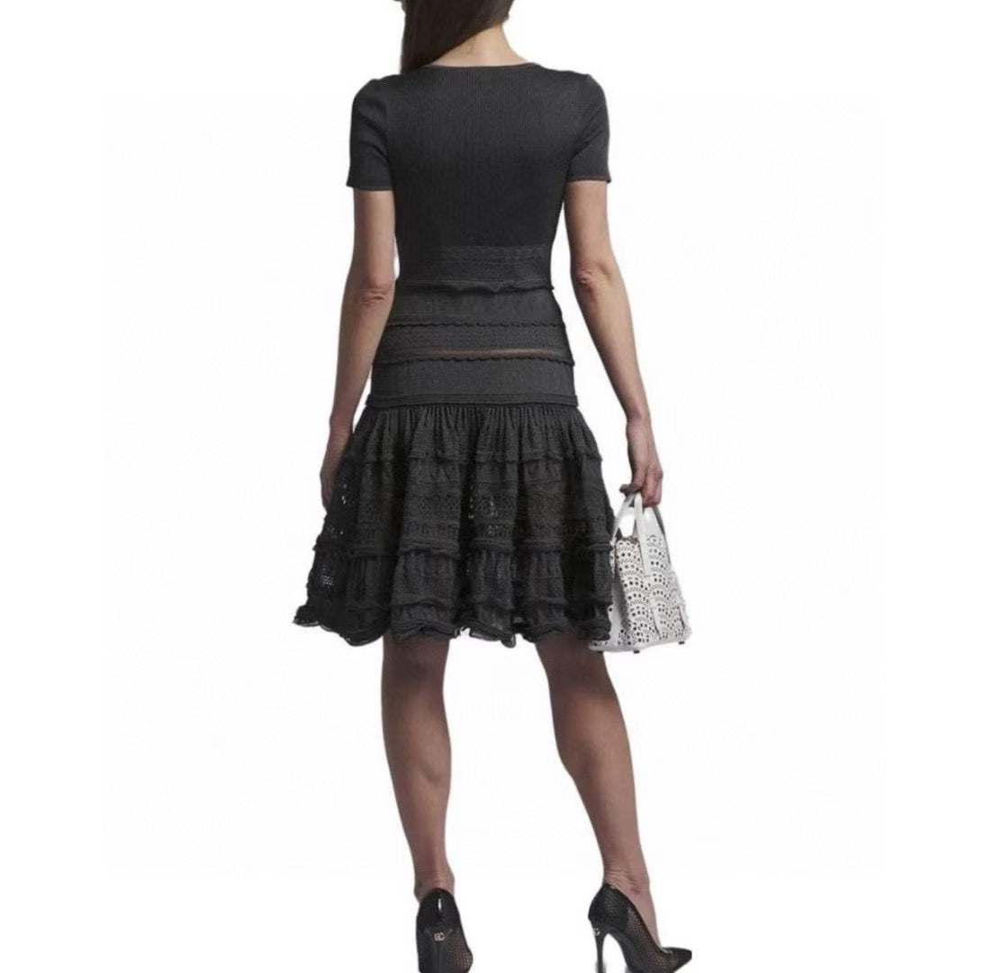 Alai 25fw ruffled dress