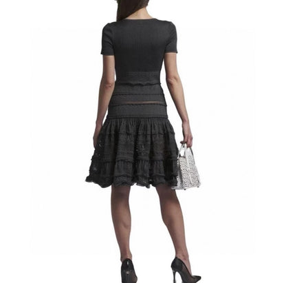 Alai 25fw ruffled dress