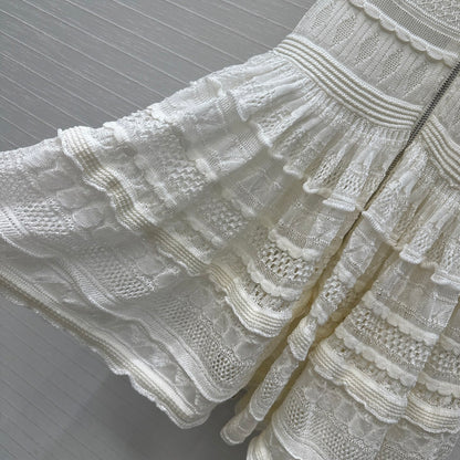 Alai 25fw ruffled dress