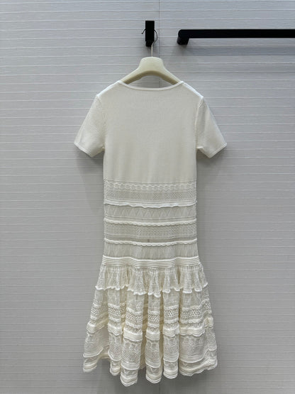 Alai 25fw ruffled dress