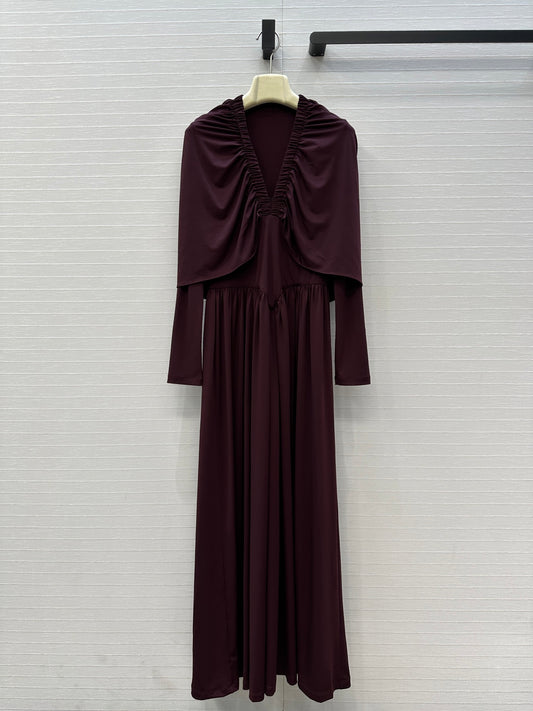 Alai 25fw pleated dress