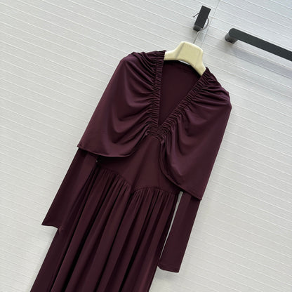 Alai 25fw pleated dress