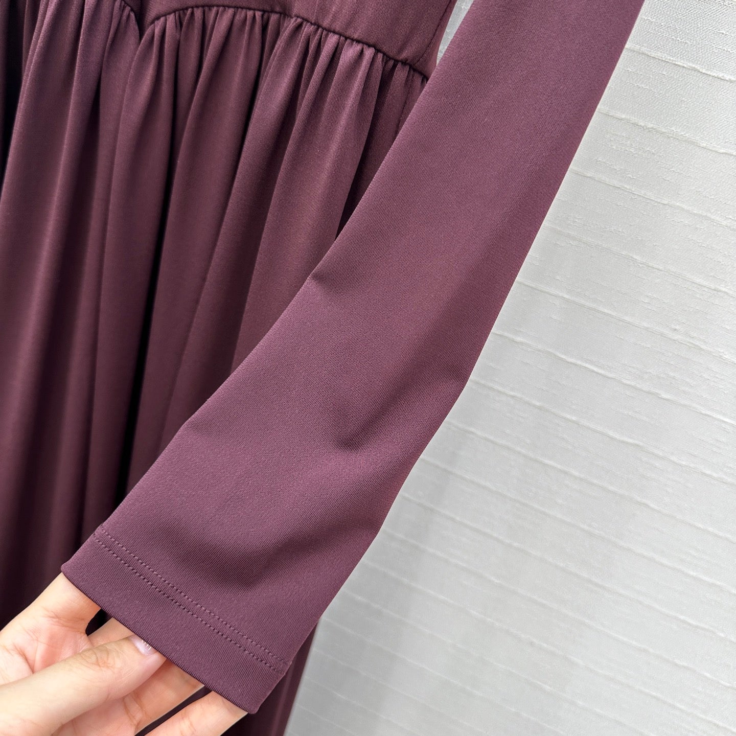 Alai 25fw pleated dress