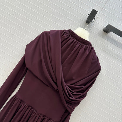 Alai 25fw pleated dress