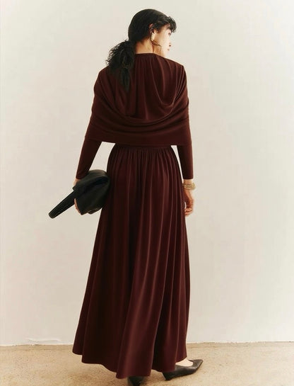 Alai 25fw pleated dress