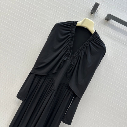 Alai 25fw pleated dress