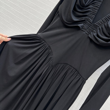 Alai 25fw pleated dress