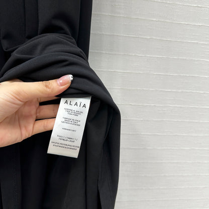 Alai 25fw pleated dress