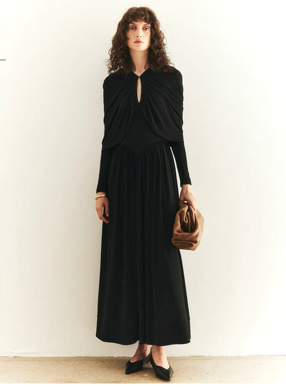Alai 25fw pleated dress