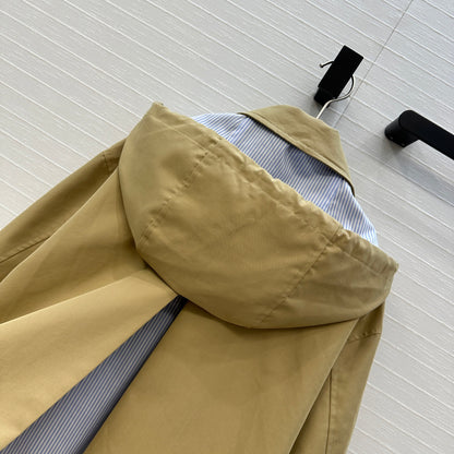 Loe 25fw splicing coat