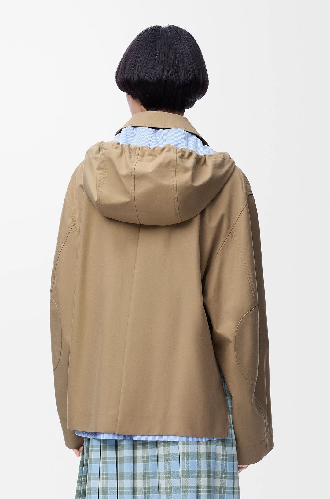 Loe 25fw splicing coat
