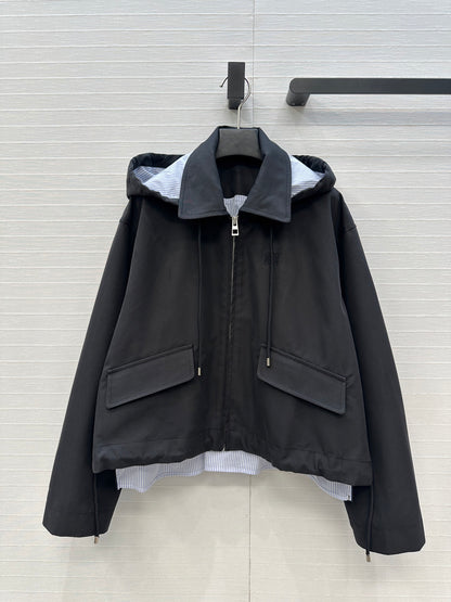 Loe 25fw splicing coat