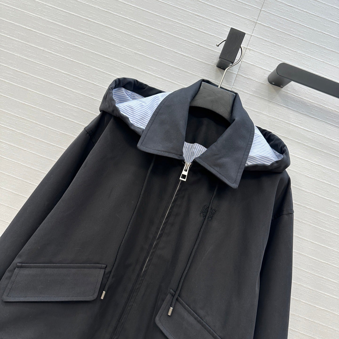 Loe 25fw splicing coat