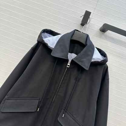 Loe 25fw splicing coat