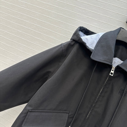 Loe 25fw splicing coat