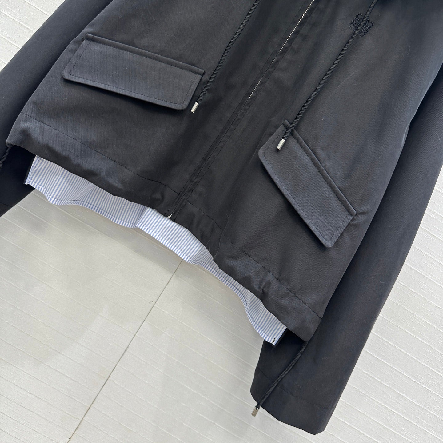 Loe 25fw splicing coat