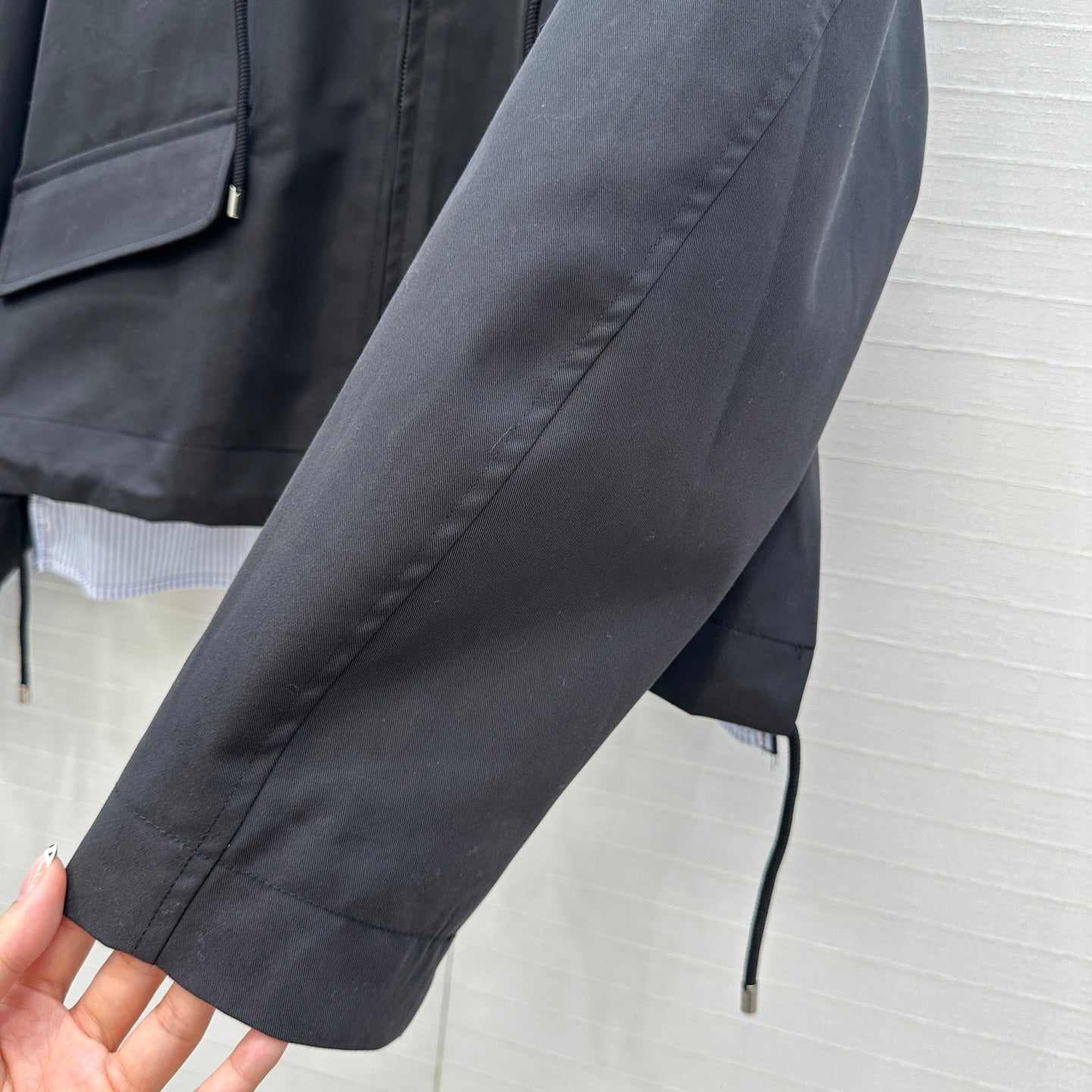 Loe 25fw splicing coat