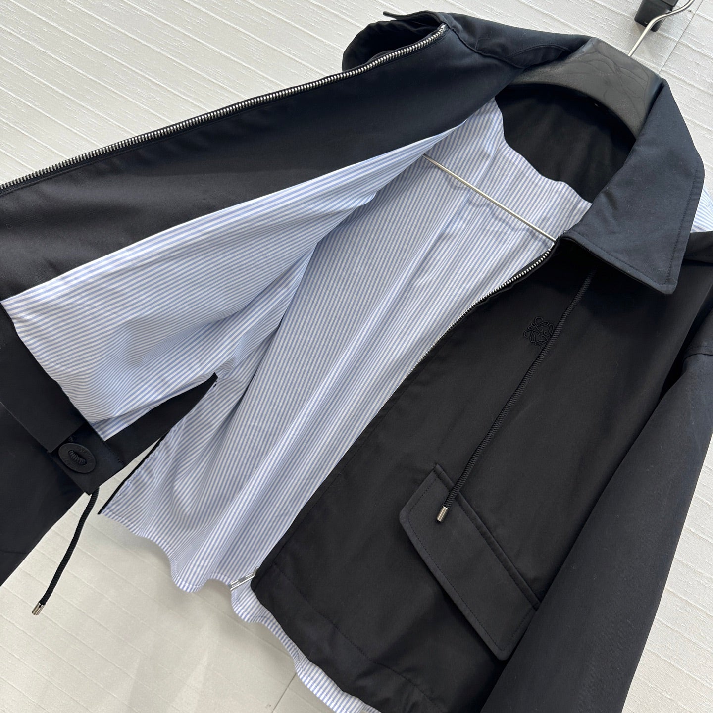 Loe 25fw splicing coat