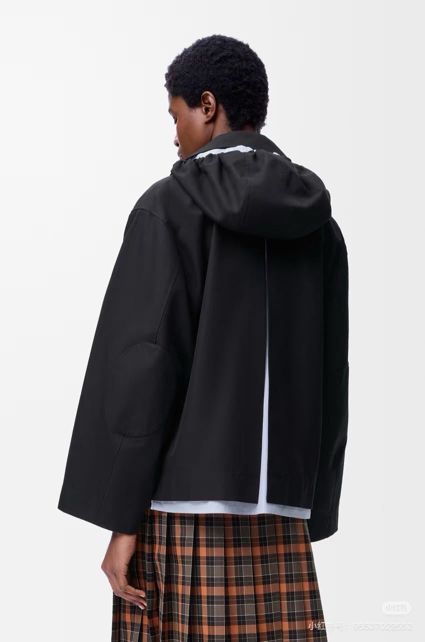Loe 25fw splicing coat