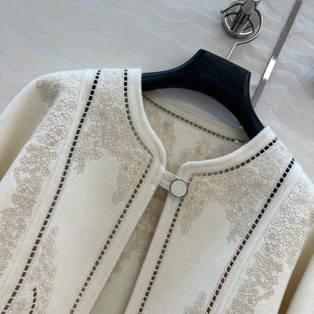 Herm 25fw jacquard jacket