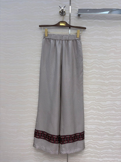 Loro 25fw printeed pants
