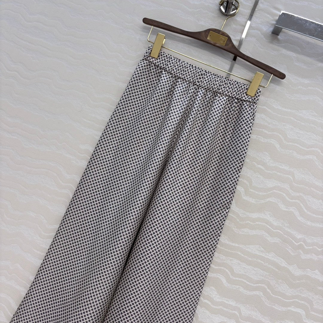 Loro 25fw printeed pants