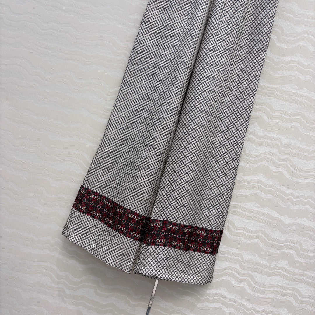 Loro 25fw printeed pants
