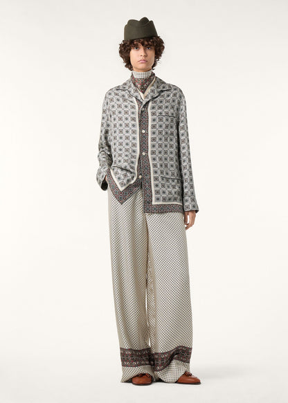 Loro 25fw printeed pants