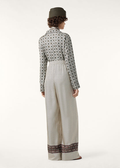 Loro 25fw printeed pants